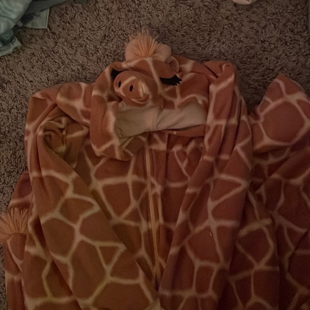 Costume/ pajama giraffe onesie